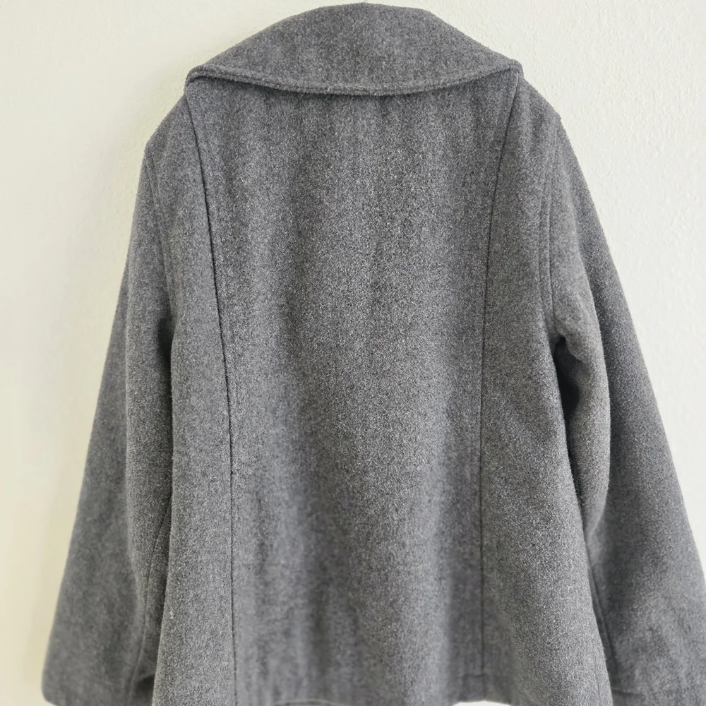 Old Navy Kid's Gray Peacoat